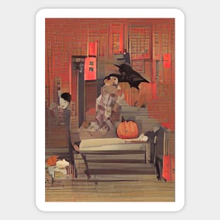 JAPANESE HALLOWEEN Sticker